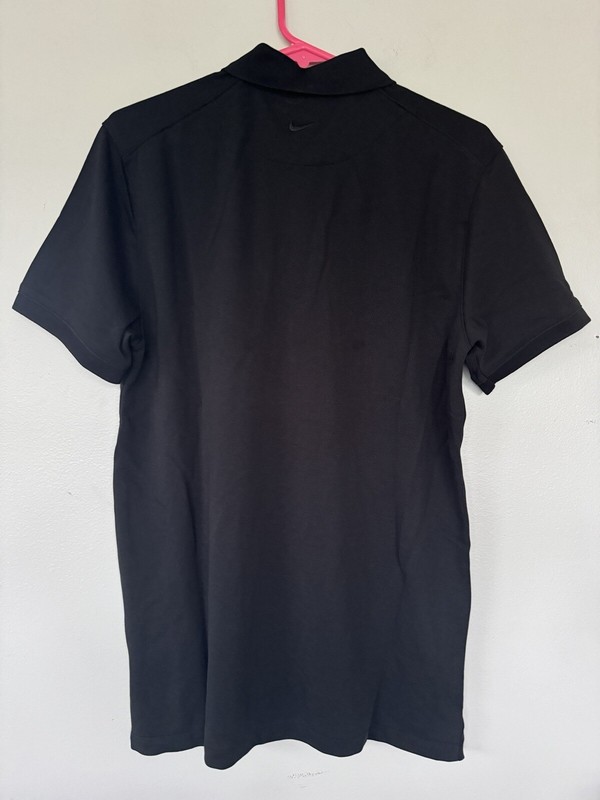 The Nike Polo Rafa Nadal Bull Style DD8532 010 White Black Sz M RARE gallery
