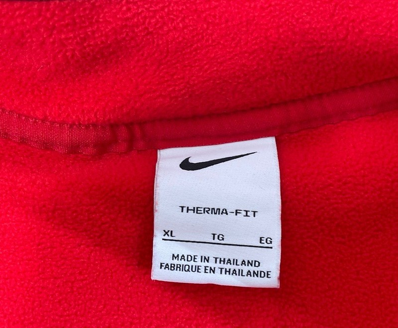 Men’s Nike Therma-Fit Ryder Cup Golf 1/2 Zip Fleece Pullover Top Adult XL Red gallery