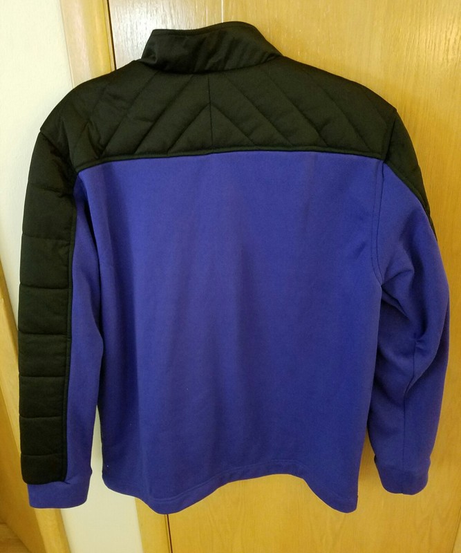 Men's Short Par 4 SP4 Golf Martin Pullover Size L Large Purple Black $98 gallery
