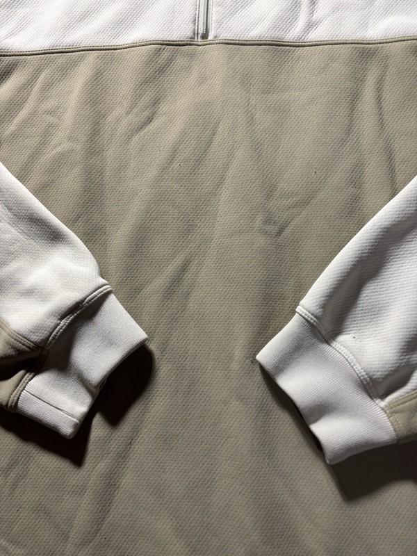 Nike Golf Thermafit 1/4-Zip Pullover XL Men's Beige Two Tone gallery