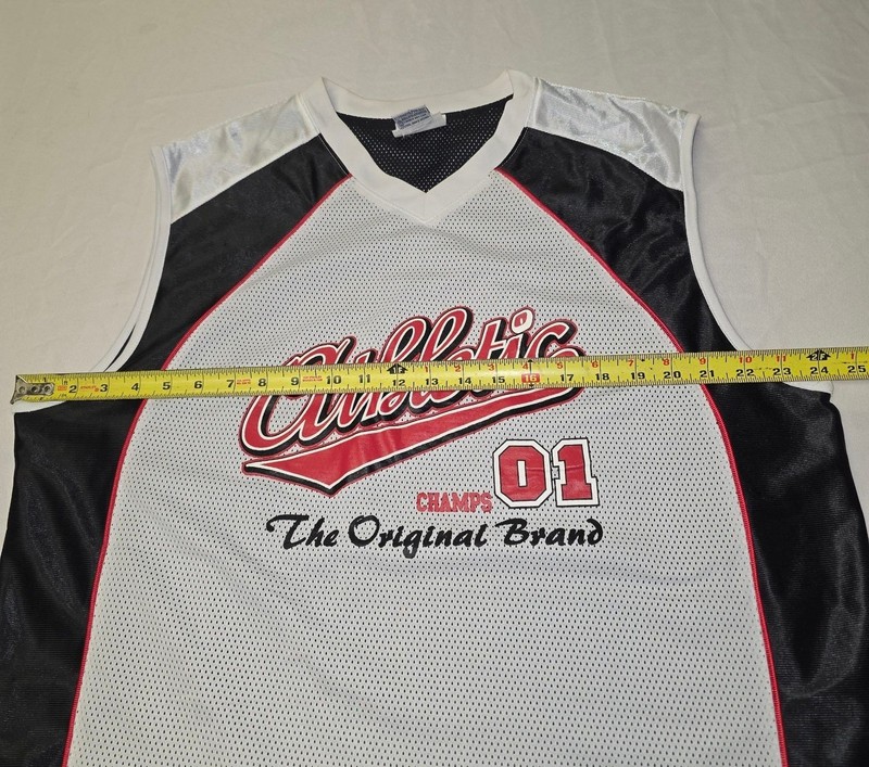 Vintage Athletic Champs 01 The Original Brand Basketball Mesh Jersey XL gallery
