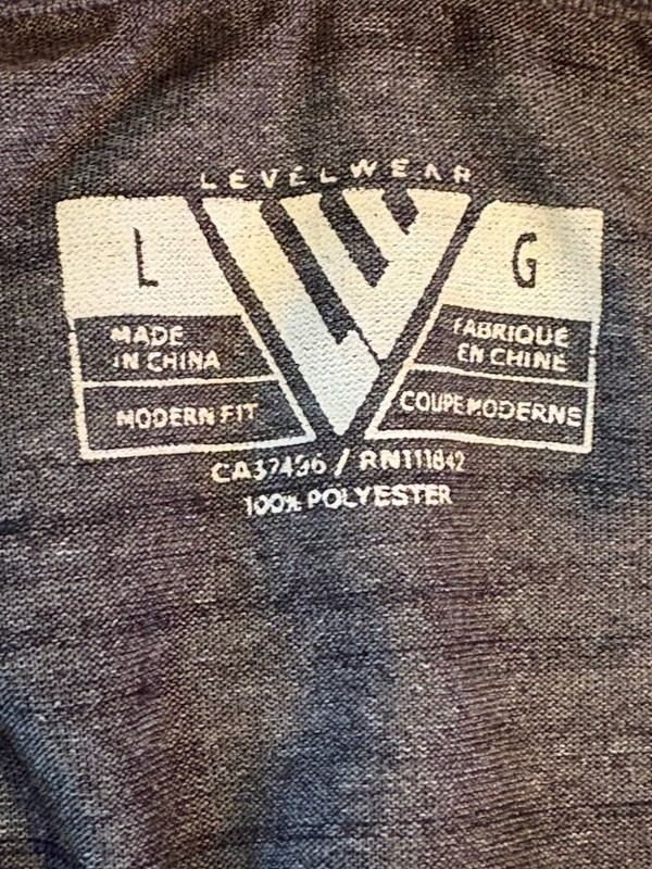 LW Level Wear Levelwear KOHANAIKI Mens Hawaii Size L Gray Shirt gallery