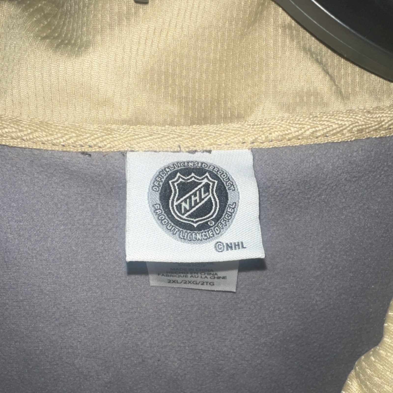 Pittsburgh Penguins NHL Size 2XL Quarter Zip Sweatshirt Officially Licensed NWT gallery