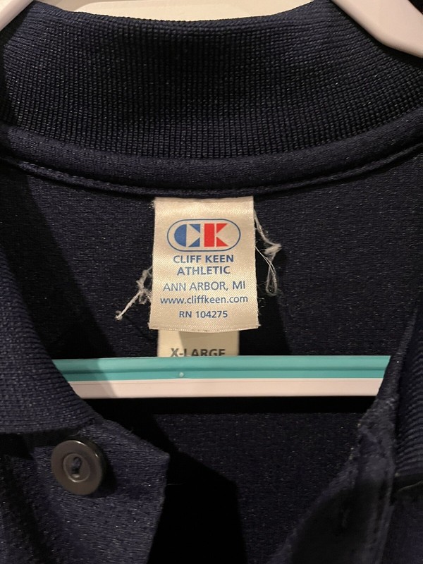 Cliff Keen Men’s Polyester Polo Type Shirt Size XL gallery