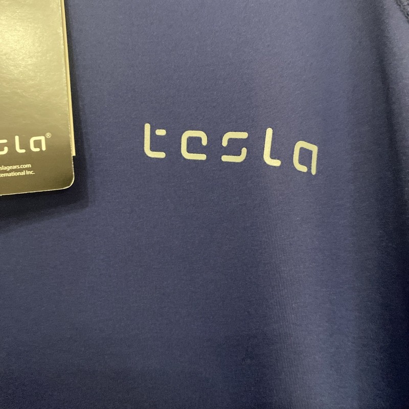Tesla Gear 2XL Blue Long Sleeve Performance Training Shirt 575 gallery