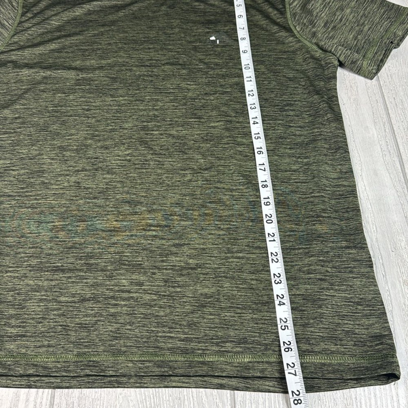 Large Adidas Golf Performance shirt, black and green gallery