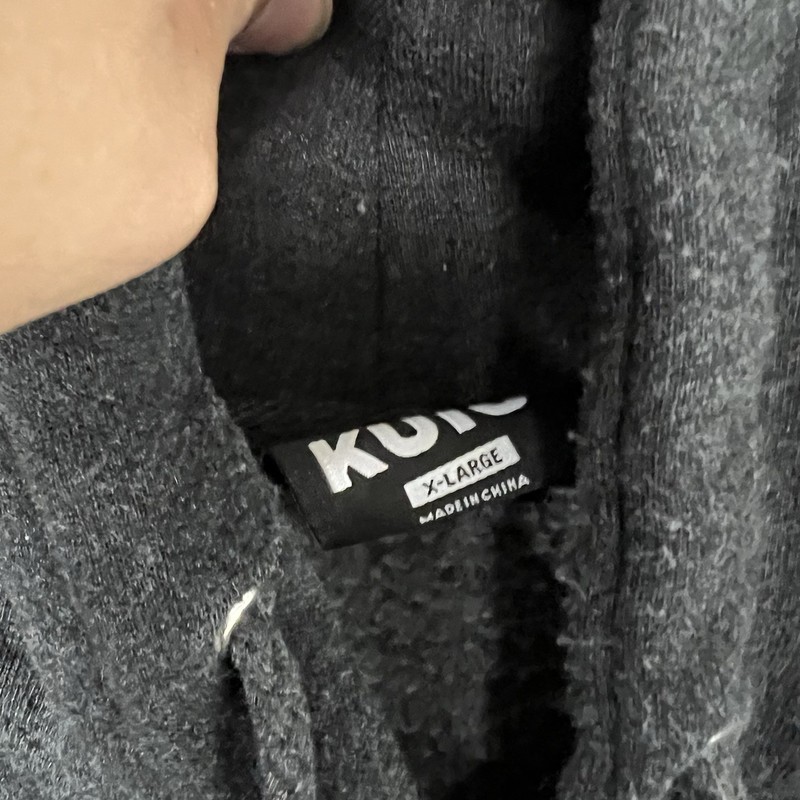 KUIU Hoodie Mens XL Black Graphic Pullover Outdoors Hunting Workwear Pockets gallery