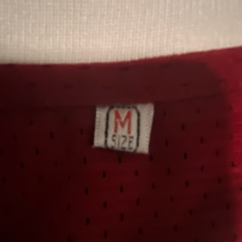 Men's Kobe Bryant 33 Lower Merion Basketball Jersey Red/White Size M gallery