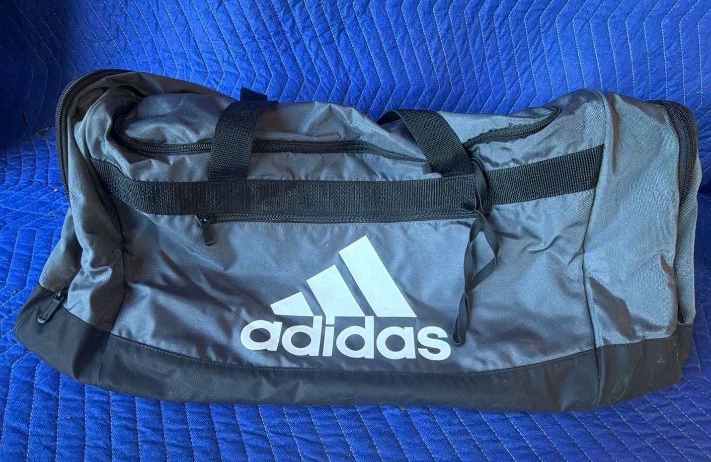 adidas Defender IV Large Duffel Bag Team Onix Grey gallery