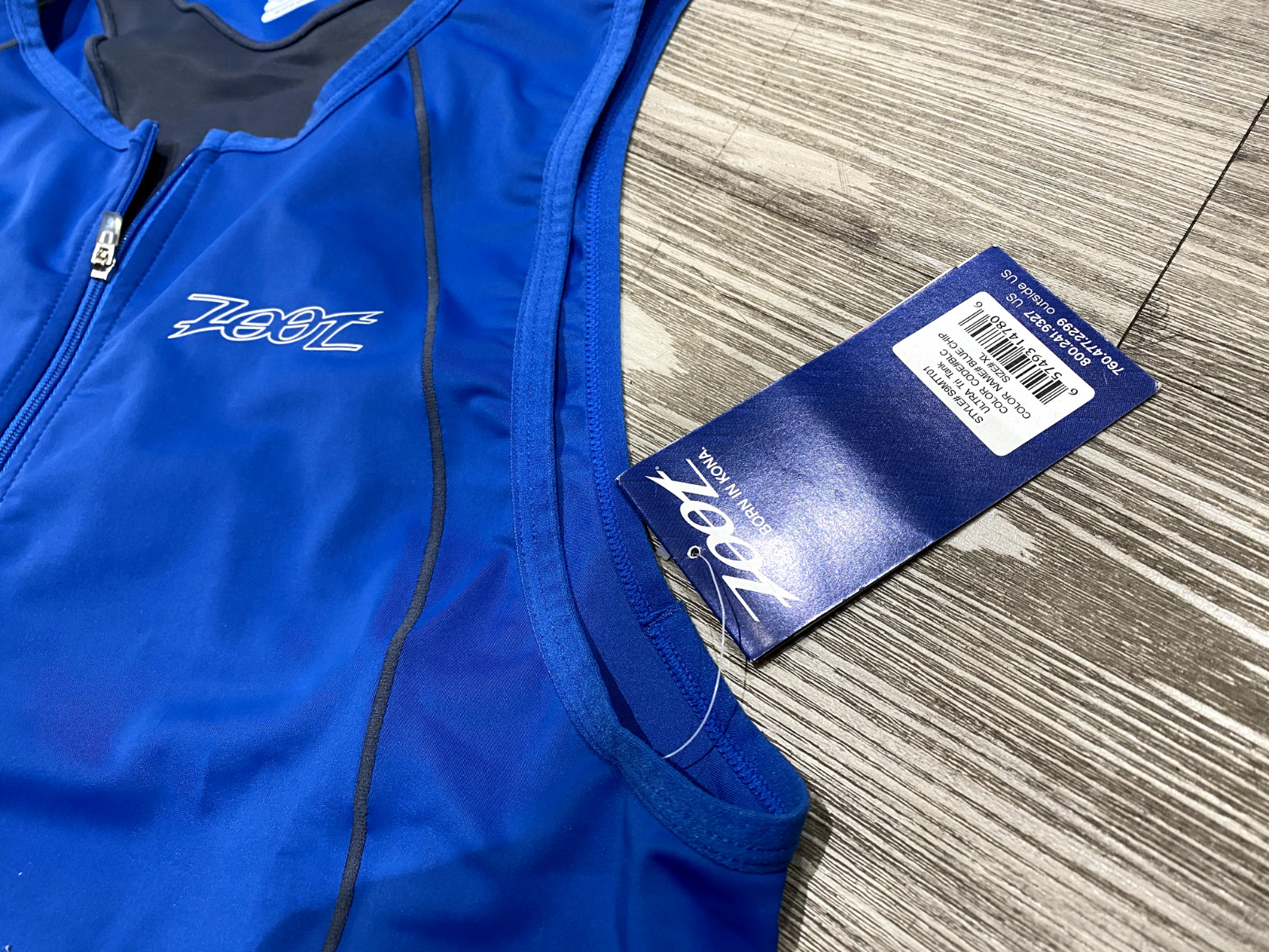 Zoot ULTRA Tri Tank - Men's - Size XL - Blue Chip gallery