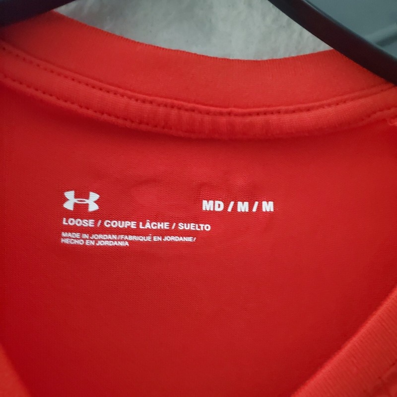 Under Armour Shirt Green Men's Medium Short Sleeve Performance Tee gallery