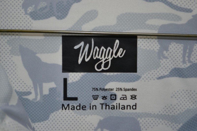 Waggle Pullover Mens Large White Gray Camo Quarter Zip Golf Mock Neck Stretch gallery