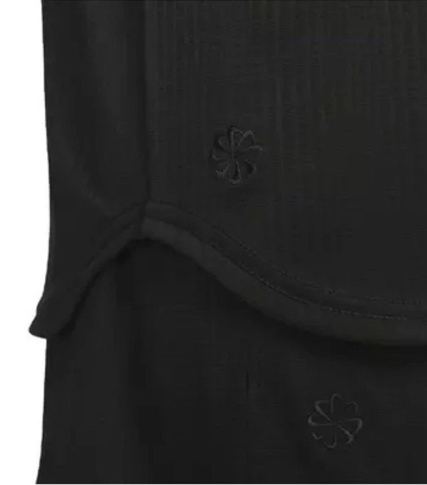 NEW Nike Men's Dri-FIT Statement Jersey Crew Yoga Top- Size Medium Black gallery