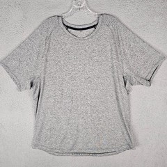 Lululemon Better Each Day T-Shirt Mens Heather Stretch Quick Drying Pullover 2XL
