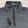 Greyson Men's Medium Gray Herringbone 1/4 Zip Golf Pullover Sweater *Read gallery