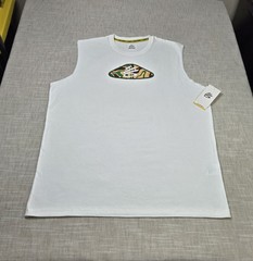 Under Armour Curry Sleeveless Tank Shirt Large Mens White Basketball Warriors