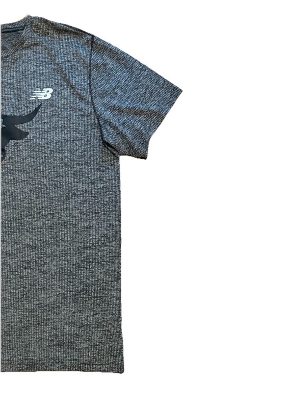 New Balance XL Heather Gray Graphic Performance Athletic T Shirt Mens gallery