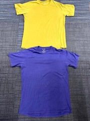 Terra Arma Catalyst Mens 2XL XXL Workout Tshirt Lot of 2 Green Purple