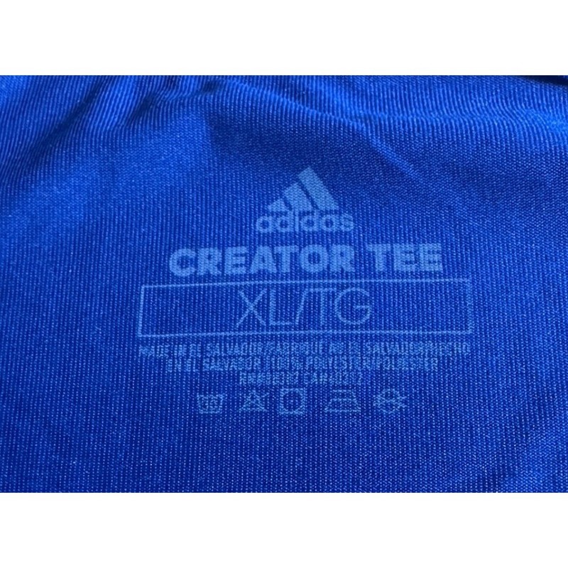 Adidas Creator Tee Men's Blue AEROREADY Athletic T-Shirt XL gallery