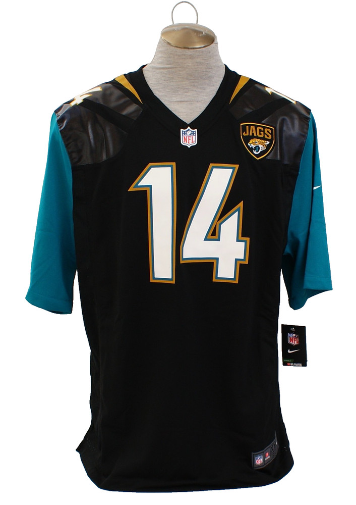 Nike Men's XXL Black Jacksonville Jaguars Blackmon 14 Football Jersey 599979