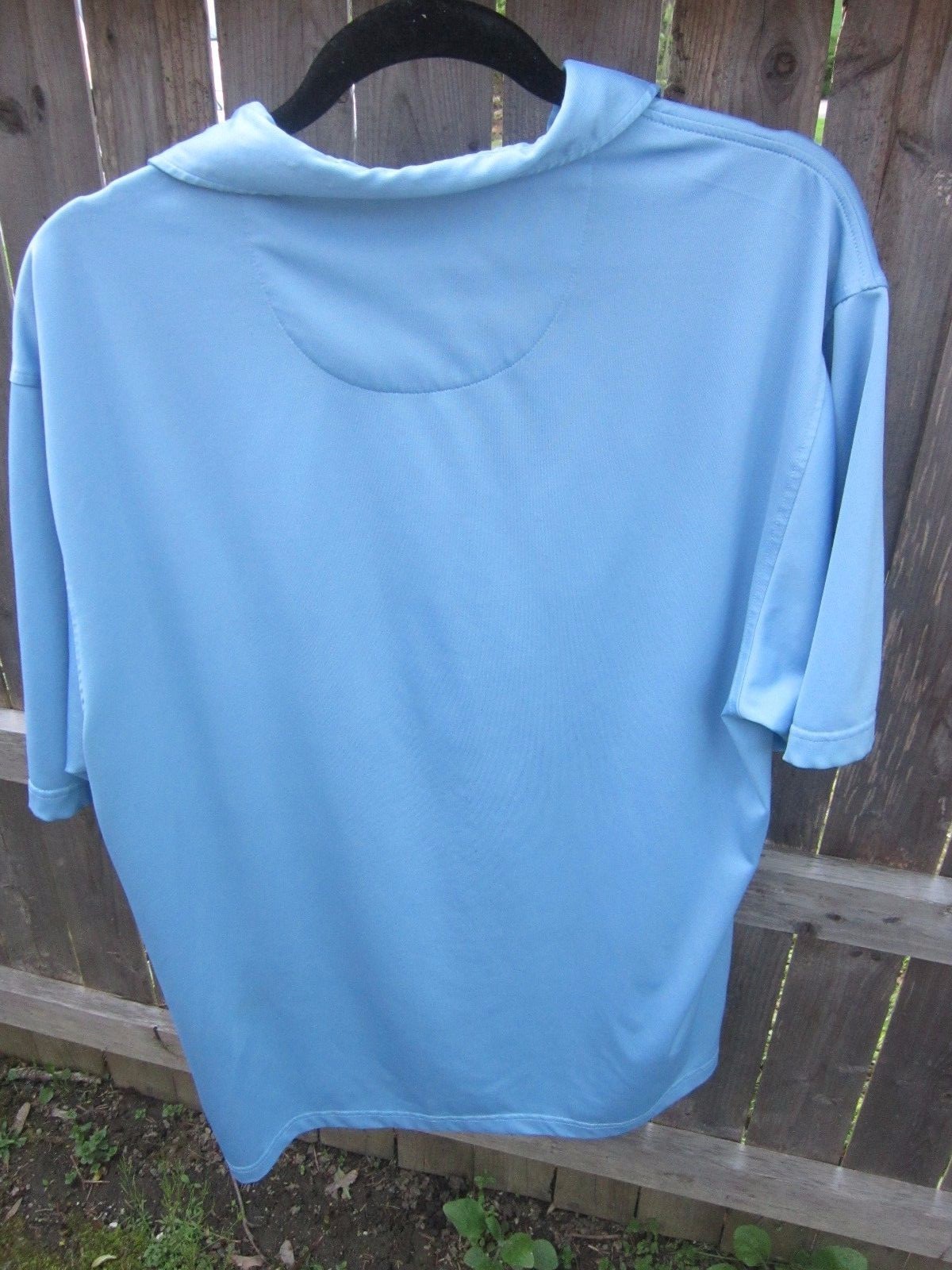 Fairway & Greene Tech Men's Blue Golf Shirt Large gallery