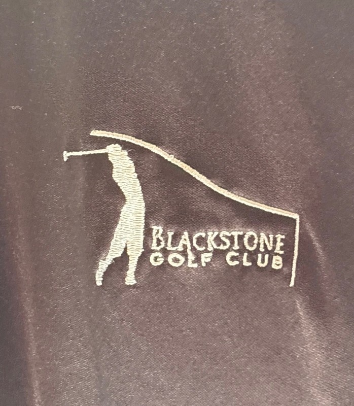 Mens Paragon 1/4 Zip Pullover Light Weight Black 2XL W/ Blackstone (IL) Logo gallery