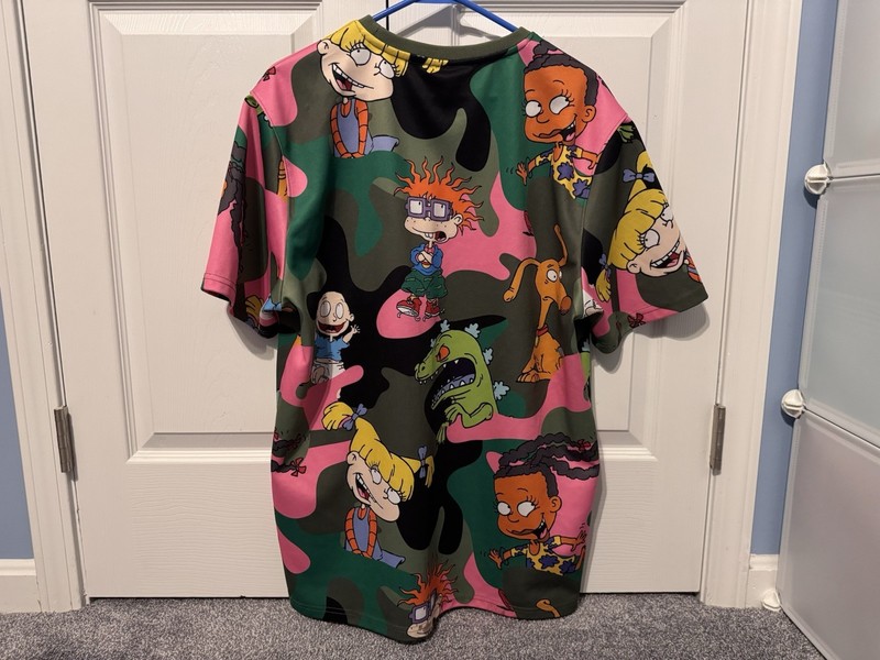 Nickelodeon Rugrats Stitched Baseball Jersey Size XXL Rare gallery