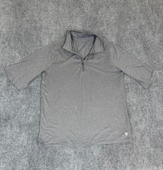 Vuori Easy Performance 1/4 Zip Pullover Mens Short Sleeve Size Large