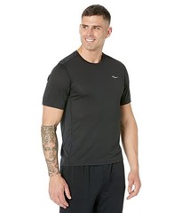 Saucony Men’s Stopwatch Short Sleeve Black XL