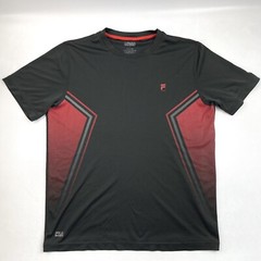 Fila Sport Activewear Motocross-Style Running Training T-Shirt Men’s Size S