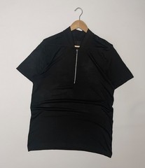 Lululemon Men’s Shirt 1/2 Zip SS Black Perforated Running Top Sz Approx.M/L