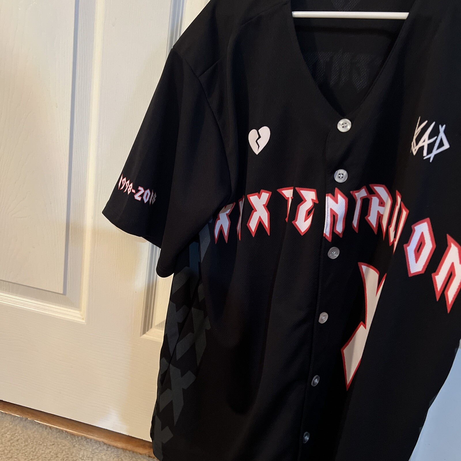 Rare Jersey Champs R.I.P. XXXTentacion Baseball Jersey gallery