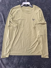 Columbia Mens Size L Green Wild Cast Long Sleeve Sun Shirt