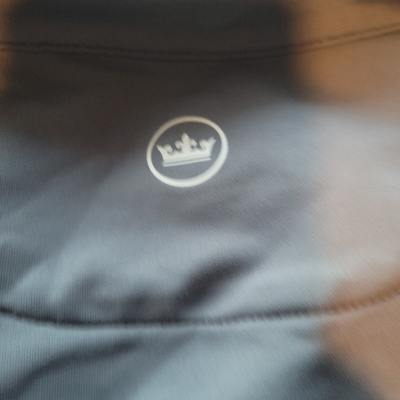 Peter Millar Pullover Mens 2XL Galway Quarter Zip Golf Vest Gray Performance XXL gallery