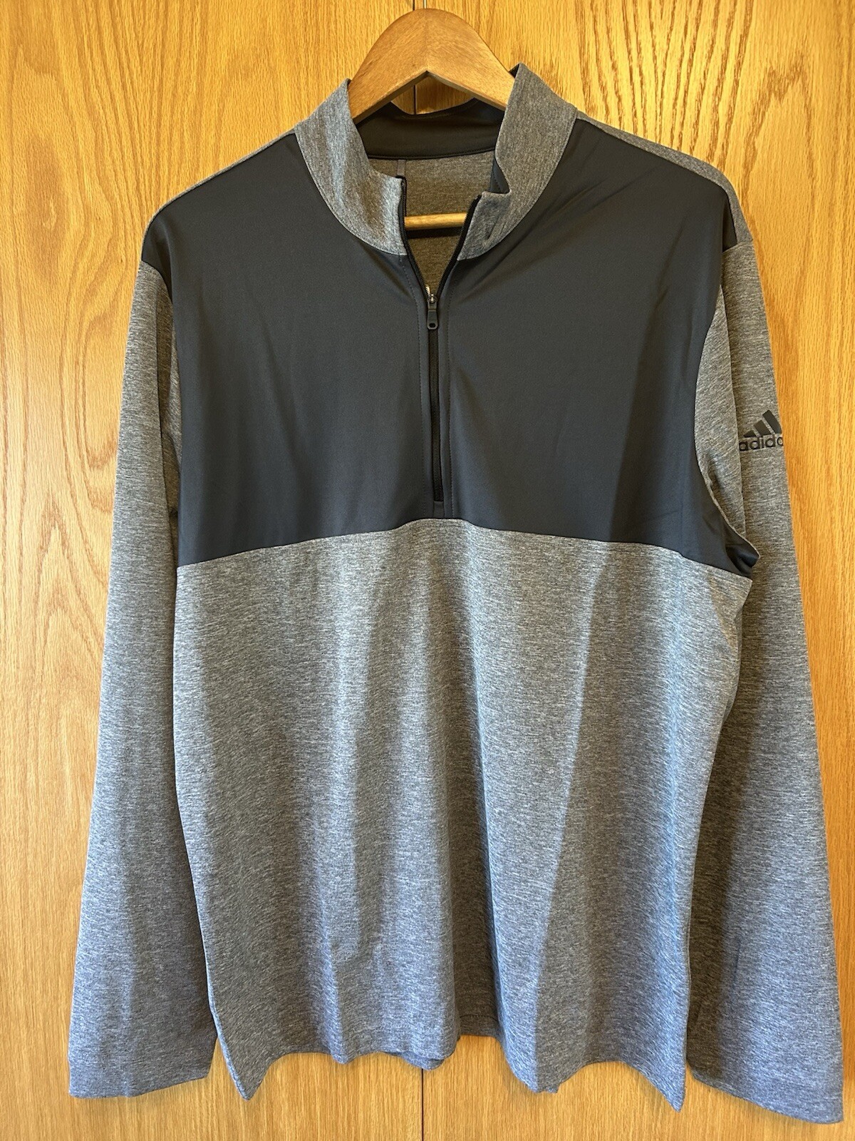 Adidas Performance Wear 1/4 Zip. New with Tags. Large. 22”x29” gallery