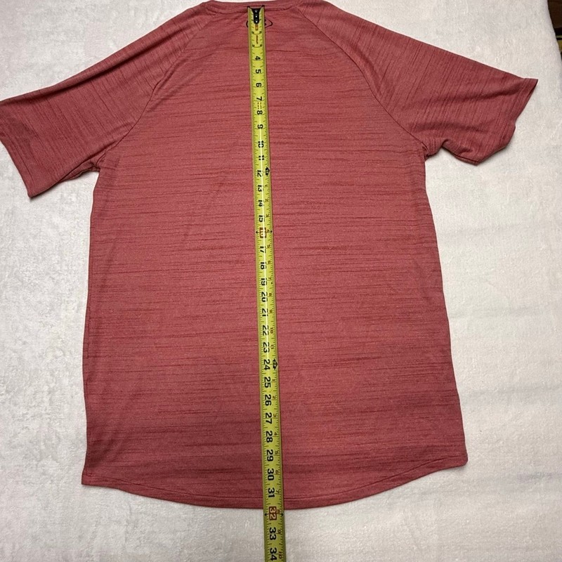 Men's Under Armour Red Short Sleeve Tee XLT with Black Logo gallery