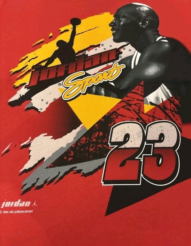 NWT men's XL nike Air Jordan 1985 Statement Motorsport fire Red Shirt IB8814-671 gallery