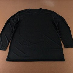 Holloway Mens Dry Excel T Shirt Black Long Sleeve Crew Neck Activewear XL New