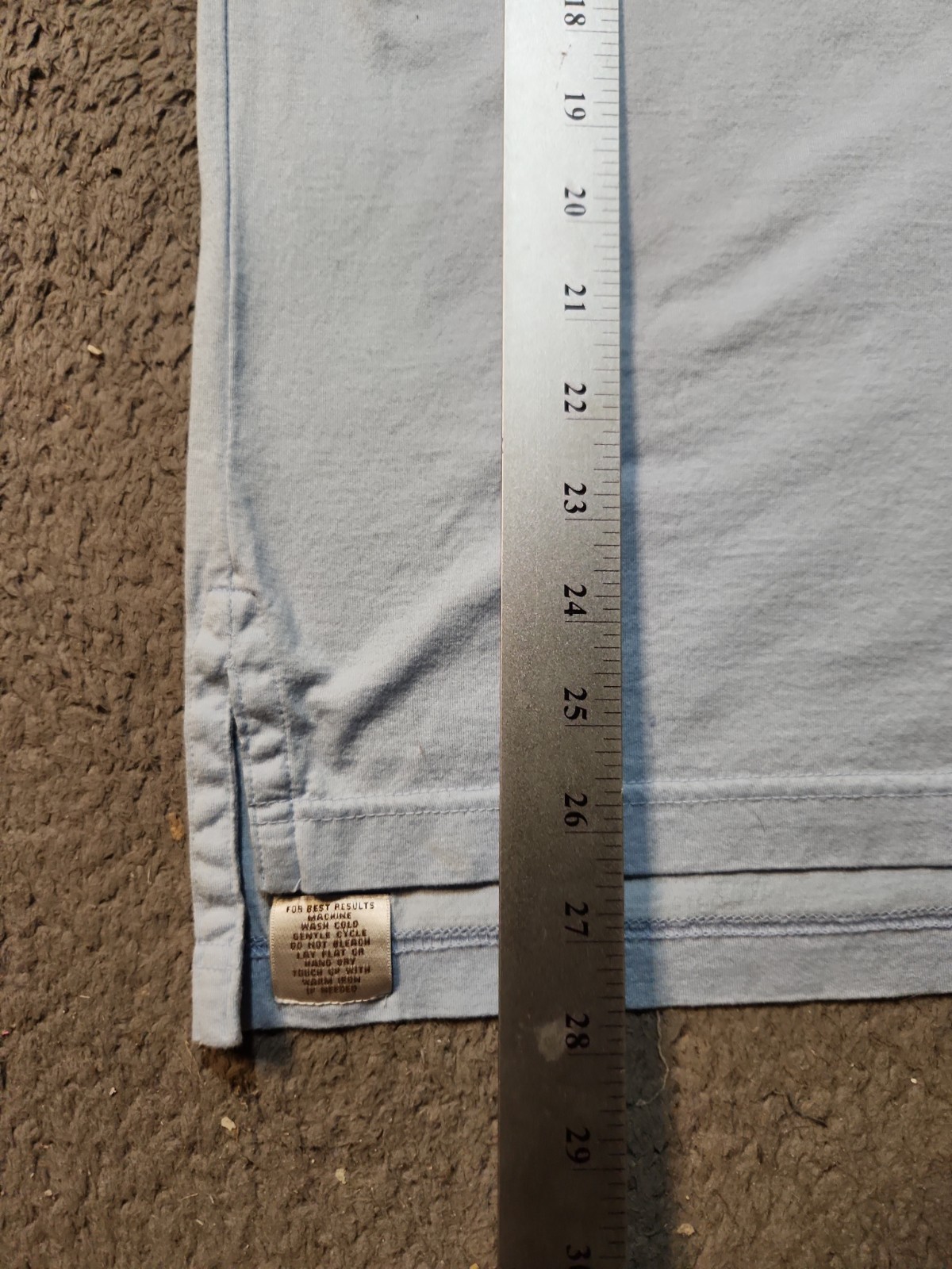 Peter Millar Blue Soft Cotton Golf Lightweight Polo Shirt Mens Small gallery