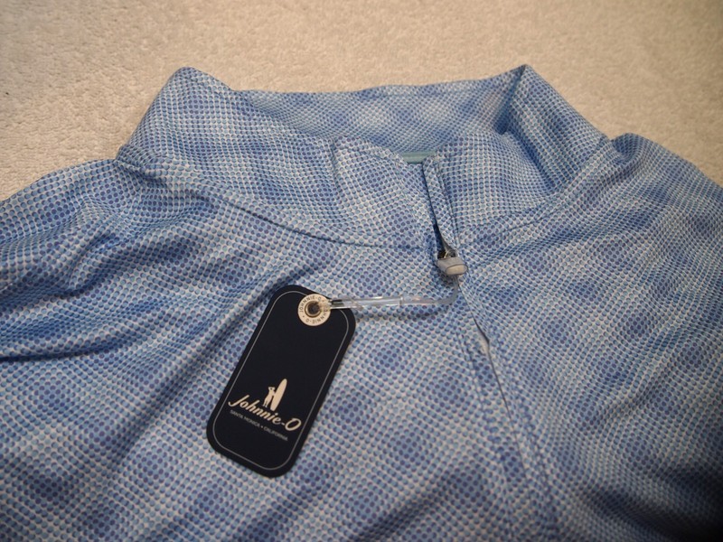 Johnnie O Performance Fabric Sperlings Half-zip Pullover NWT M $118 Permafrost gallery