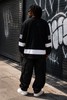 Southpole y2k Men Black White MCMXCI 91 Graphic Hockey Cotton Tee Streetwear 4X gallery