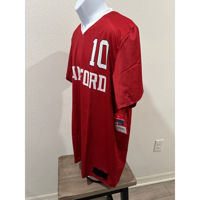 ProSphere Stanford Cardinal Soccer Jersey Davidson 10 Mens Large Red S0673 NWT gallery
