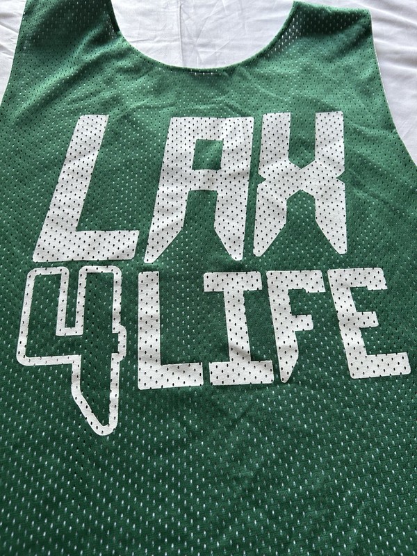 A4 Reversible Lacrosse Practice Jersey XL Green White Greene Team 2014 gallery