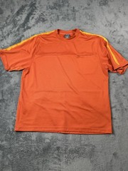 Vintage Oakley Software Shirt Mens XL Orange Cycling Jersey Zip Pockets Top