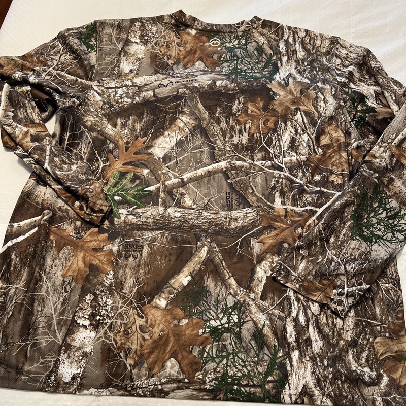 Magellan Realtree Camo Shirt Hunt Gear Men's 3XL Long Sleeve gallery