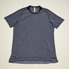 Lululemon Metal Vent Tech Short Sleeve T-Shirt Men Large Heathered Gray Stretch
