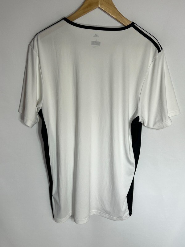 Adidas Entrada 18 T-shirt Climalite Sports | Men's | White/Black | Large gallery
