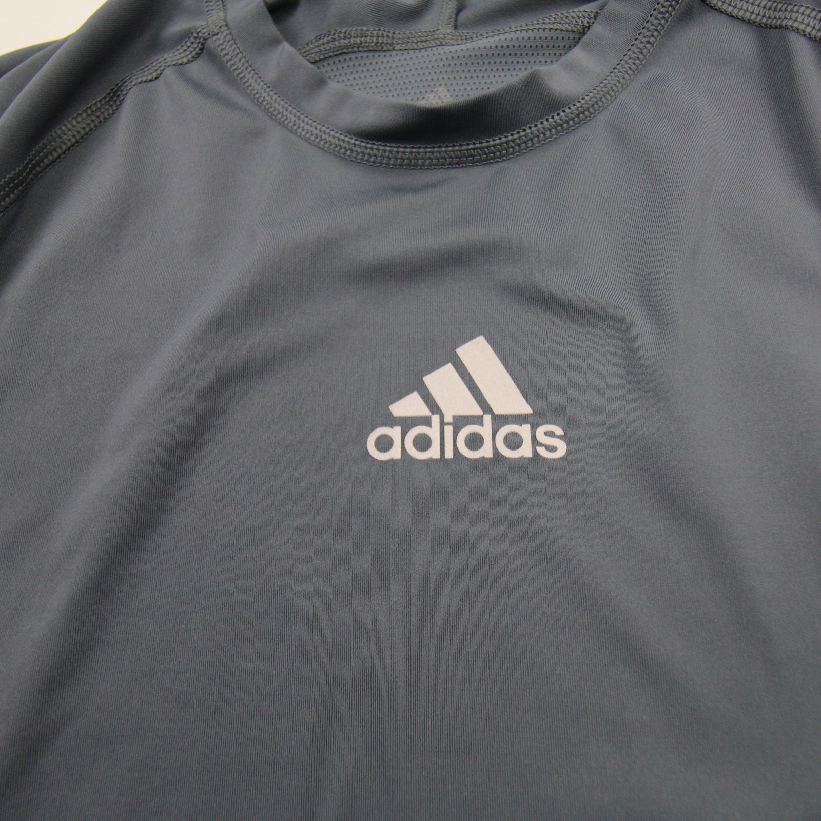 adidas Techfit Compression Top Men's Gray Used L gallery