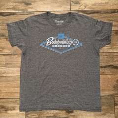 Bodybuilding.com Mr Olympia 2017 T Shirt Mens L Vapor Gray Muscle Gym Workout