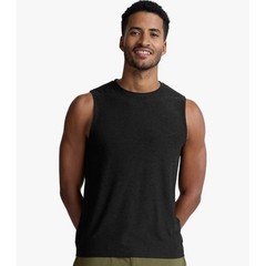 Beyond Yoga Men’s Featherweight Freeflo Muscle Tank 2.0 Size Medium Dark Gray